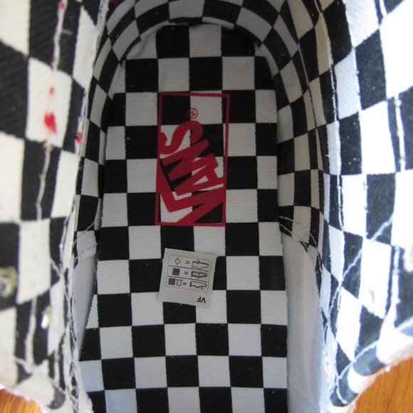 Vans Sk8-Hi Tapered White/True White Canvas US 6.5 - Picture 9 of 11